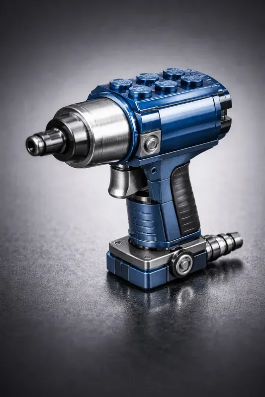 Lego Metallic Workshop Gears