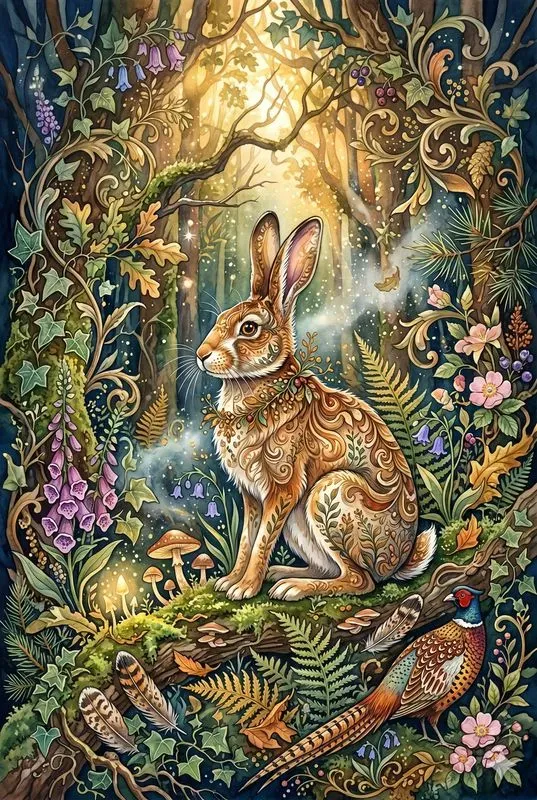 Dreamy Baroque Forest Creatures