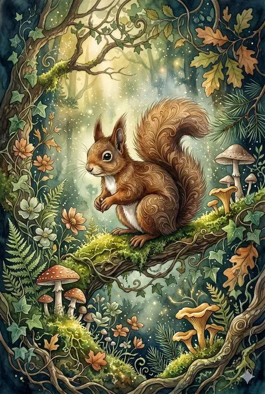 Dreamy Baroque Forest Creatures
