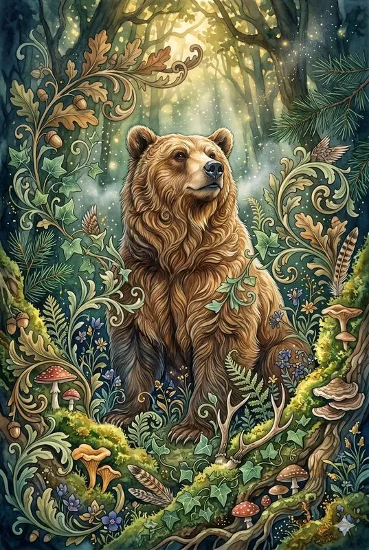 Dreamy Baroque Forest Creatures