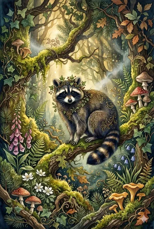 Dreamy Baroque Forest Creatures