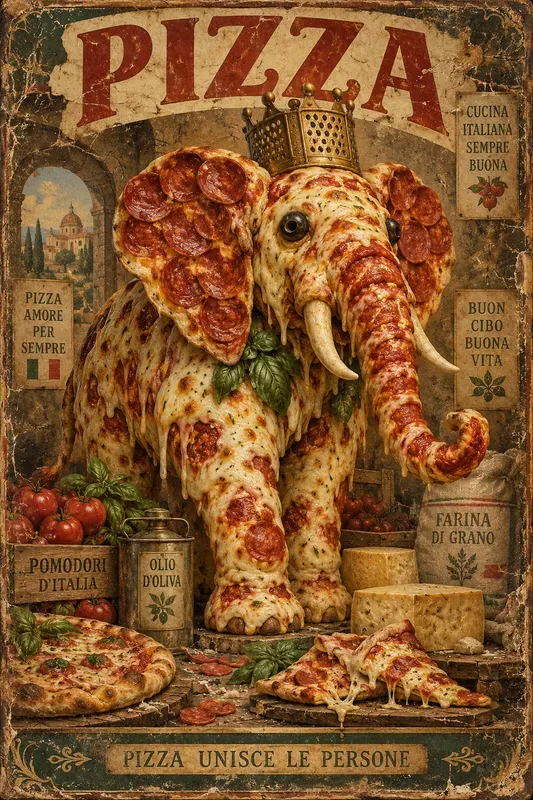 Surreal Italian Food Relics