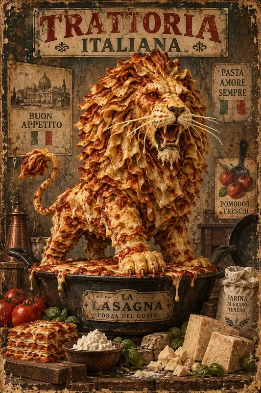 Surreal Italian Food Relics