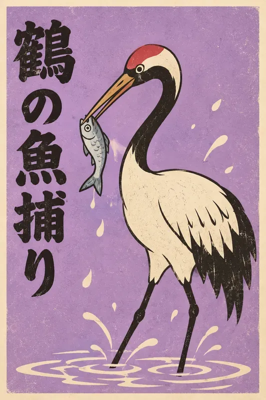 Vintage Japanese Matchbox Animal Posters