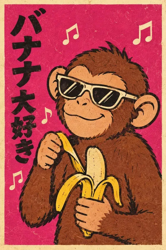 Vintage Japanese Matchbox Animal Posters