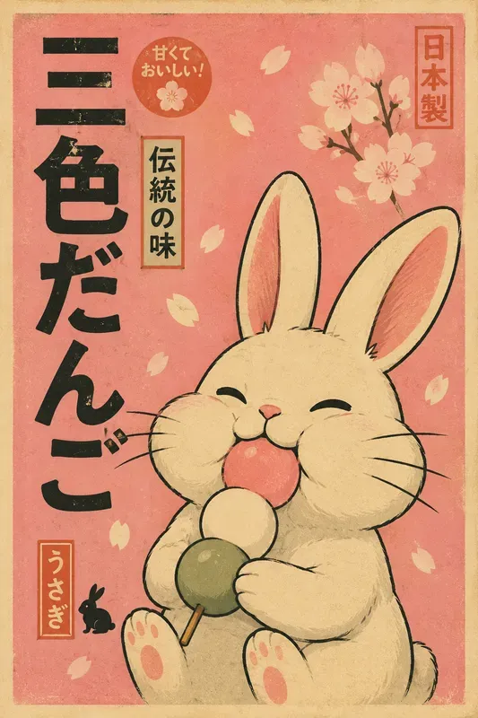 Vintage Japanese Matchbox Animal Posters
