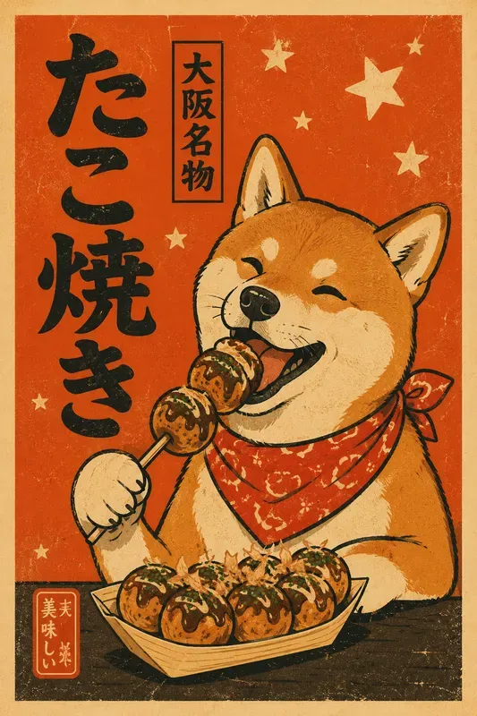 Vintage Japanese Matchbox Animal Posters
