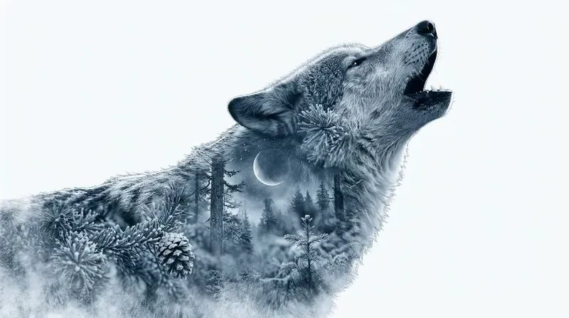 Cinematic Double Exposure Silhouette Art