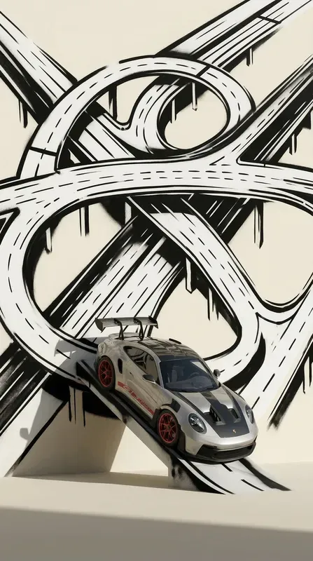 Urban Noir Stencil Architecture Ads