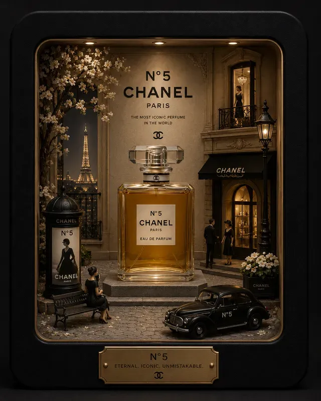Miniature Diorama Product Advertisements
