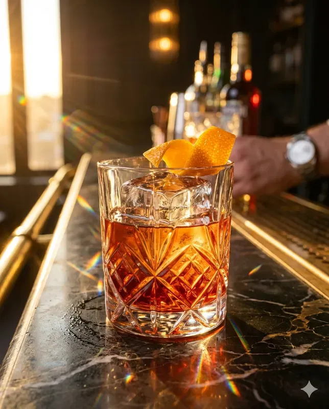 Golden Hour Mixology Luxury Cocktails