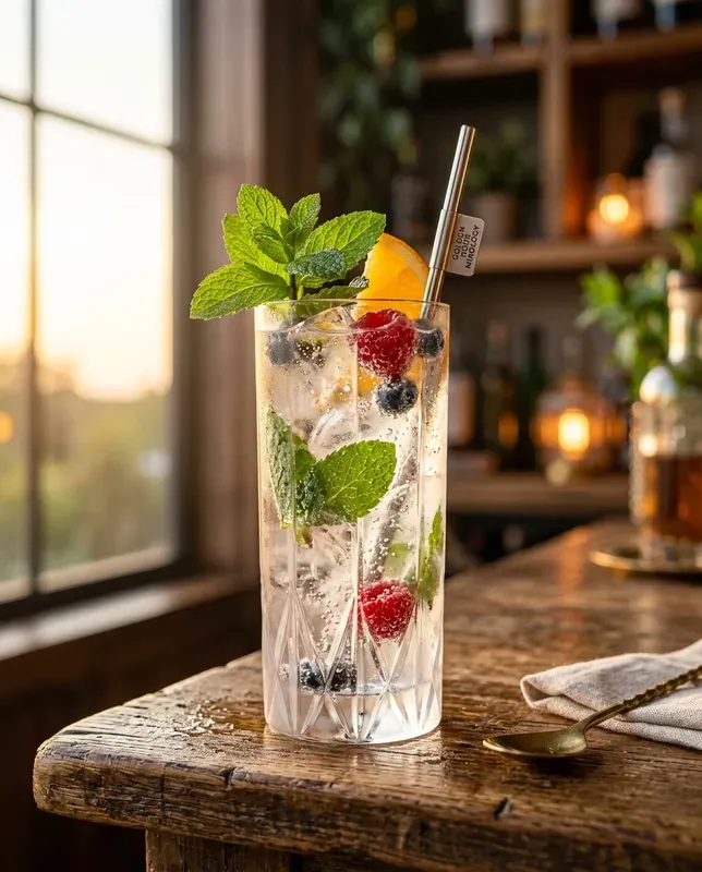Golden Hour Mixology Luxury Cocktails