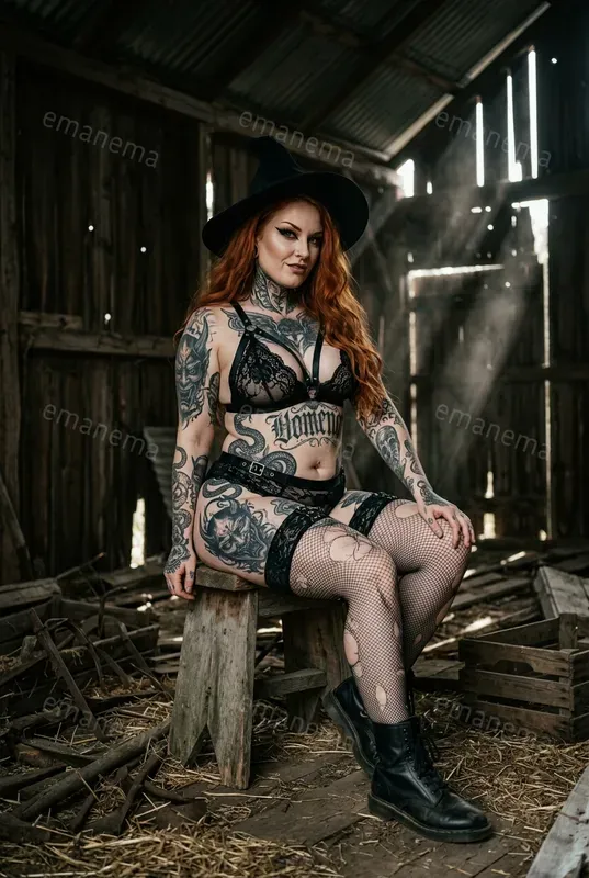 Dark Gothic Tattoo Girls