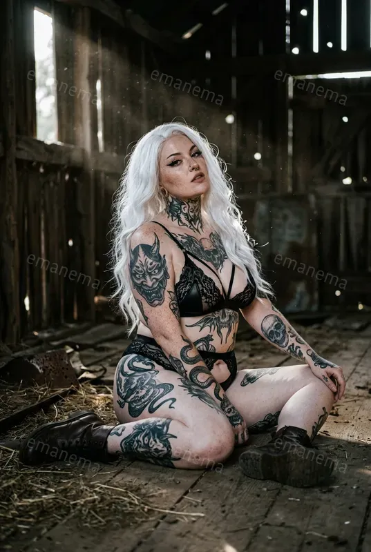 Dark Gothic Tattoo Girls