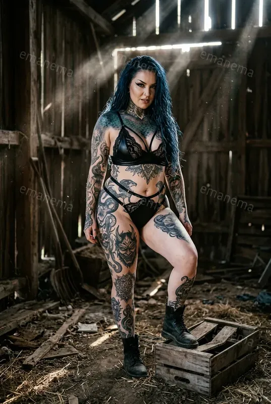 Dark Gothic Tattoo Girls