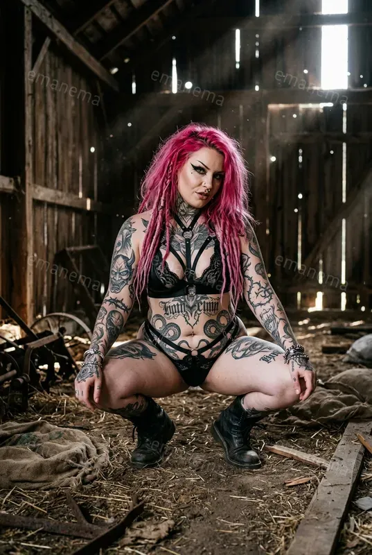 Dark Gothic Tattoo Girls