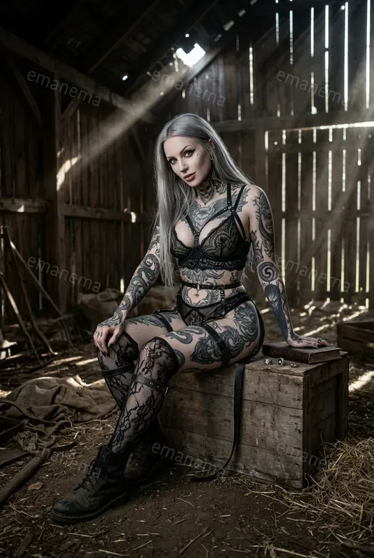 Dark Gothic Tattoo Girls