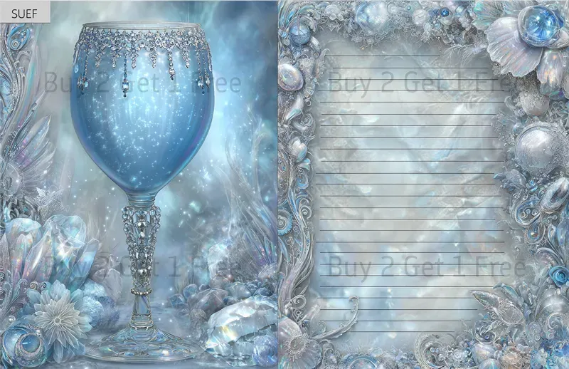 Ice Witch Queen Double Pages