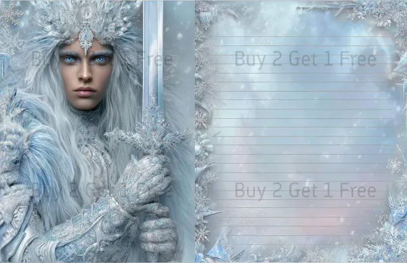 Ice Witch Queen Double Pages