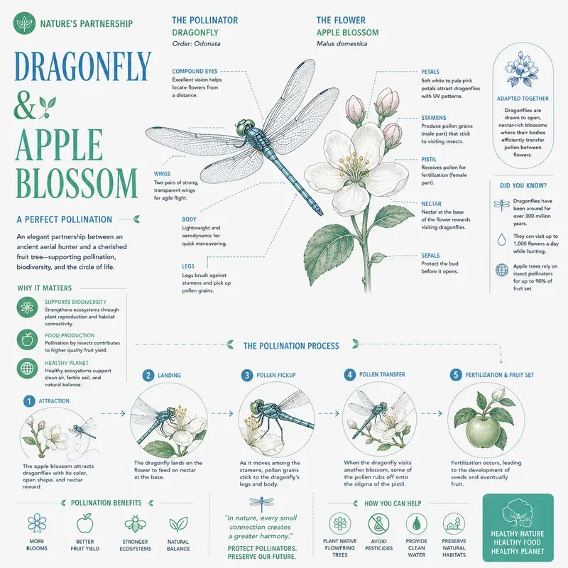 Minimalist Pollination Vector Sketchnotes