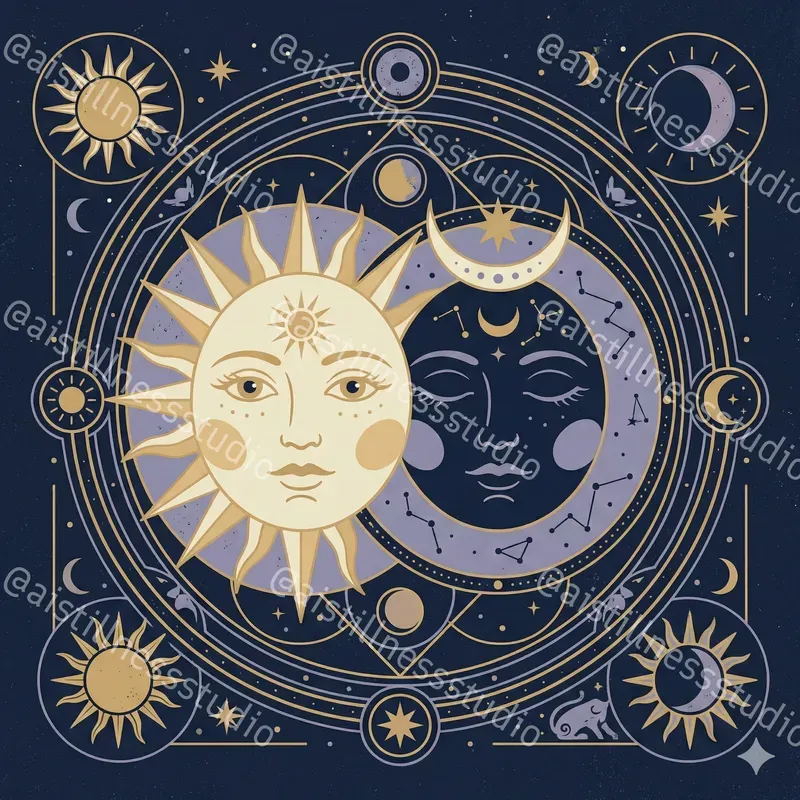 Celestial Tarot Art Generator