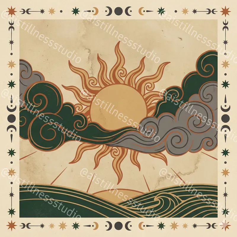 Celestial Tarot Art Generator