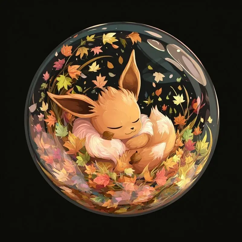 Cute Pokmon Sleeping In Pokeballs