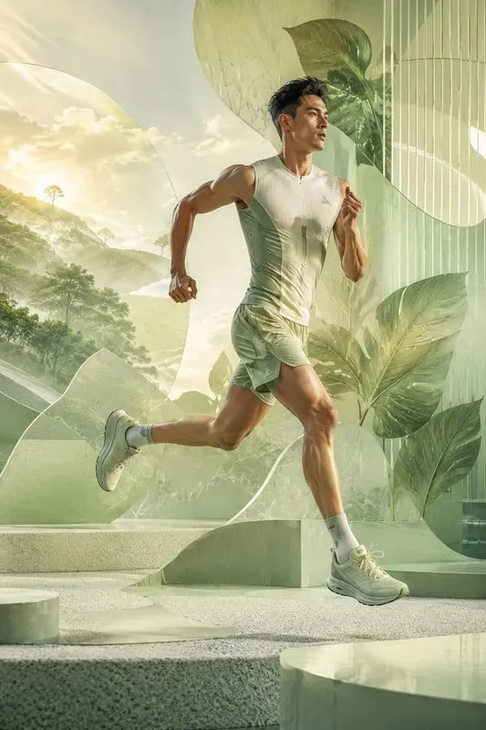 Pastel Activewear 3D Editorials