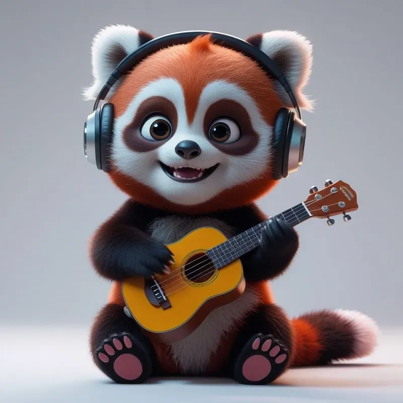 3D Cute Musical Animals Studio Editions
