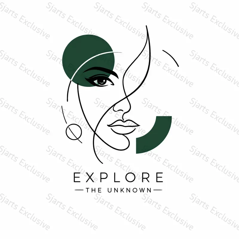 Abstract Face Tshirt Designs