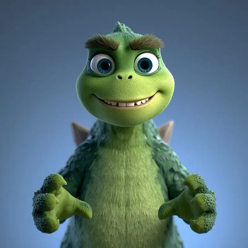 Pixar 3D Characters