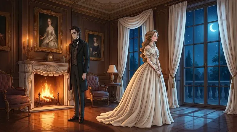 Victorian Couple Scenes