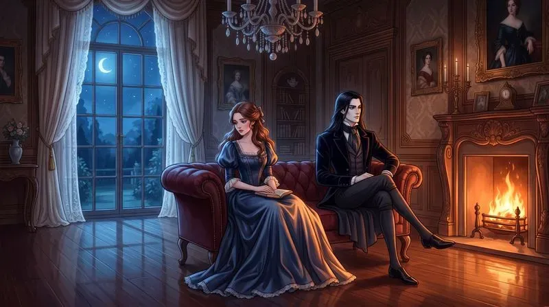 Victorian Couple Scenes
