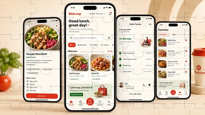 3D Mobile App UI Showcase Generator