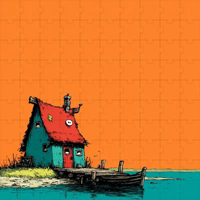 Whimsical Ink Cartoon Storybook Doodles