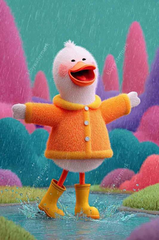 Cute Fuzzy World 3D Characters