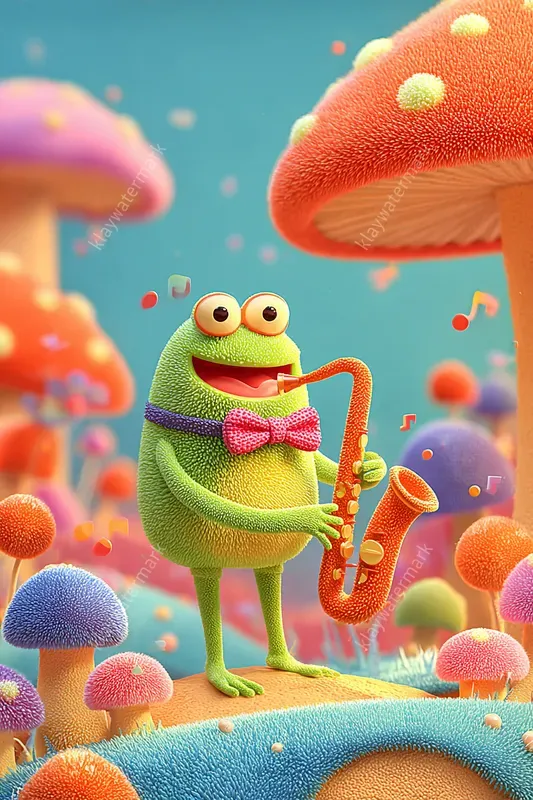 Cute Fuzzy World 3D Characters