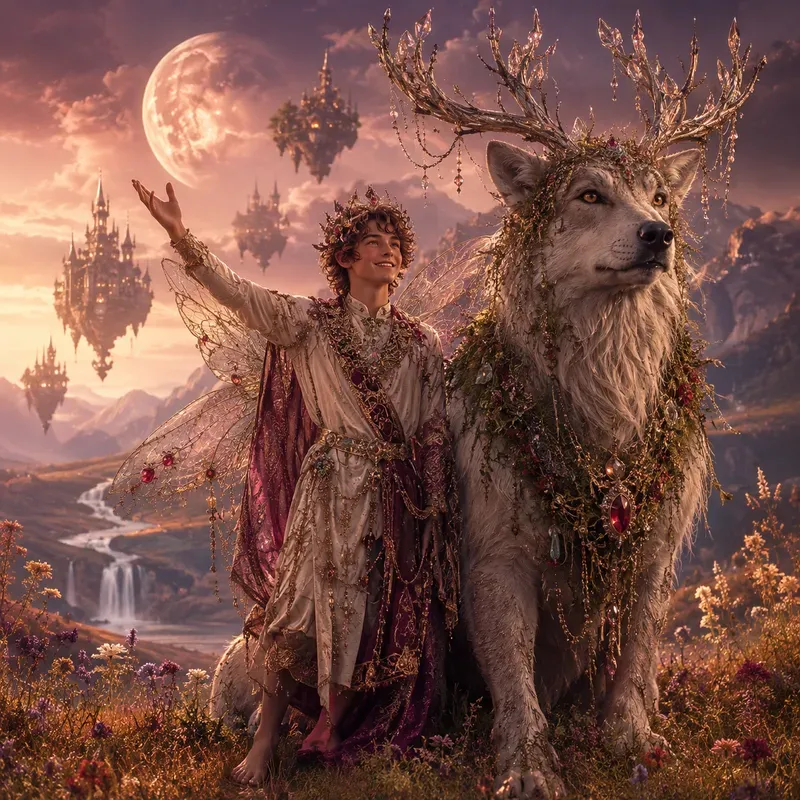 Crystal Antler Fairy Queens
