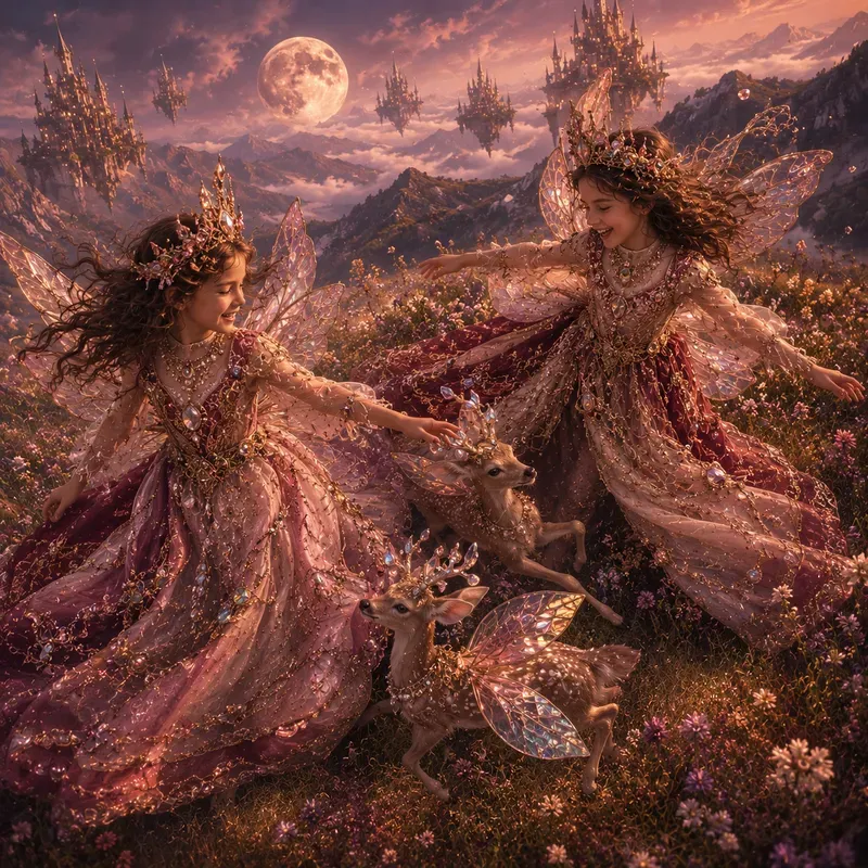 Crystal Antler Fairy Queens