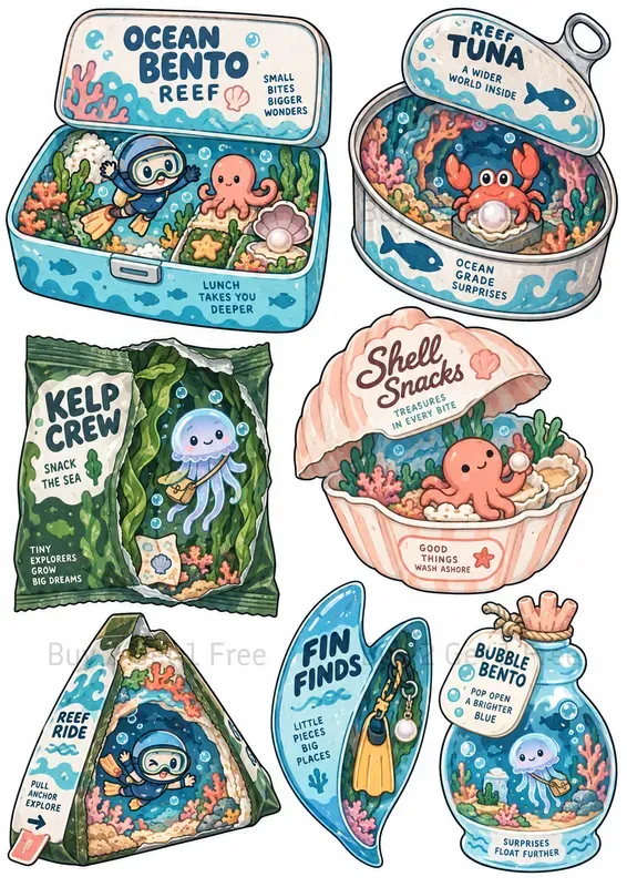 Characters In Food Surprise Playsets