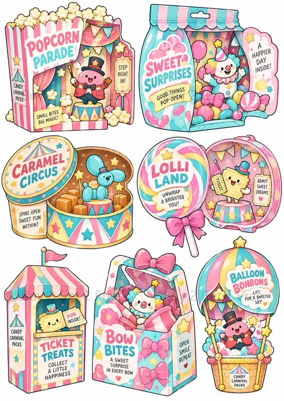 Characters In Food Surprise Playsets