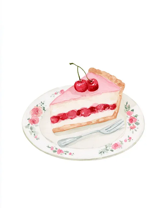 Coquette Picnic Watercolor Clipart
