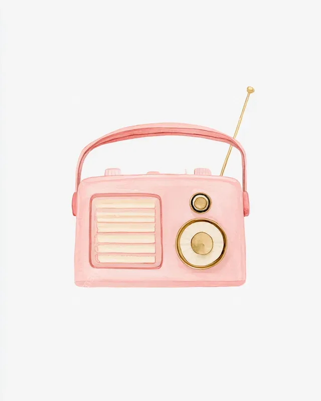 Coquette Picnic Watercolor Clipart