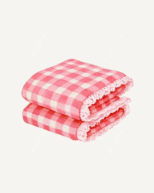 Coquette Picnic Watercolor Clipart