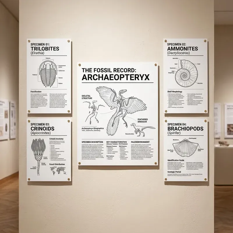 Exhibit Caption Posters