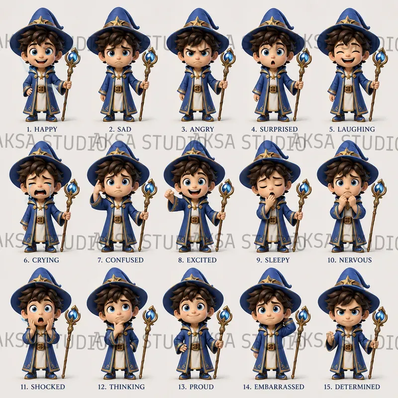 3D Expression Sheets