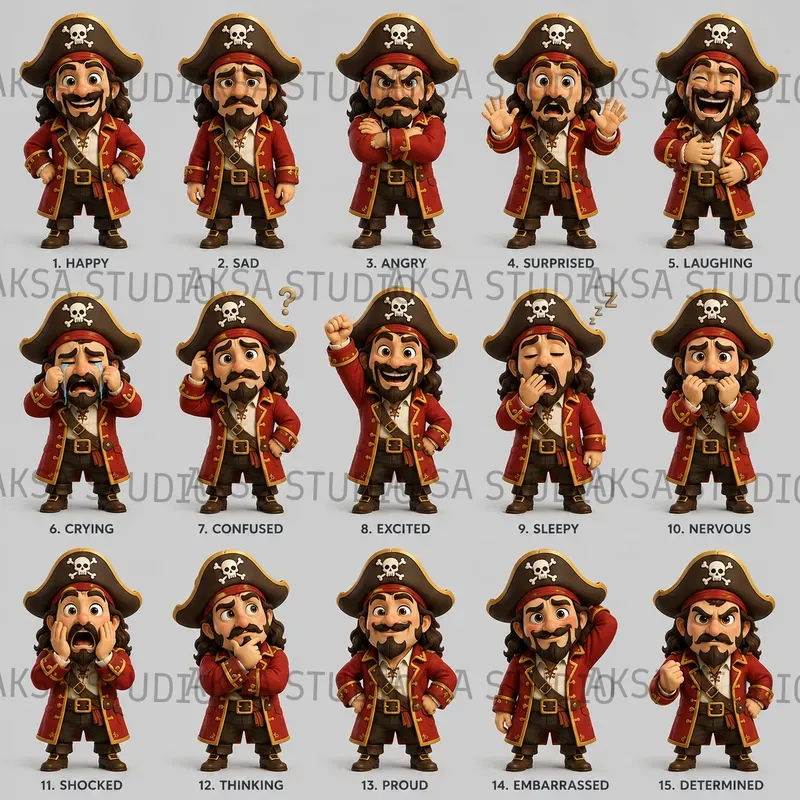 3D Expression Sheets