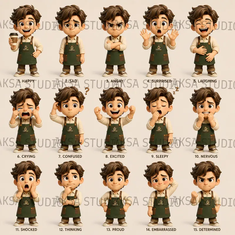 3D Expression Sheets