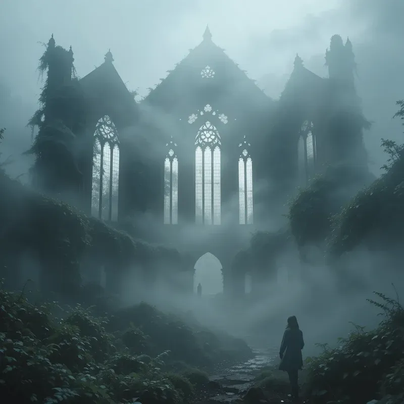 Mystic Fog Fantasy Scenes