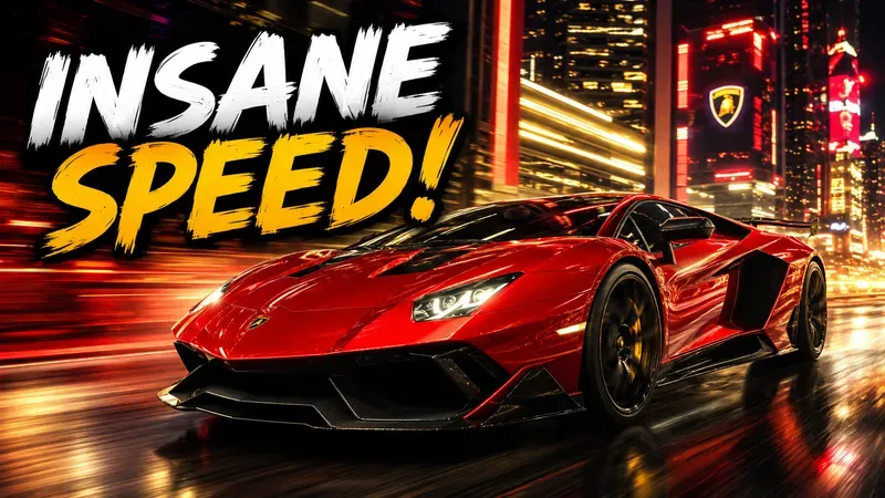 Luxury Supercar Thumbnail Kits